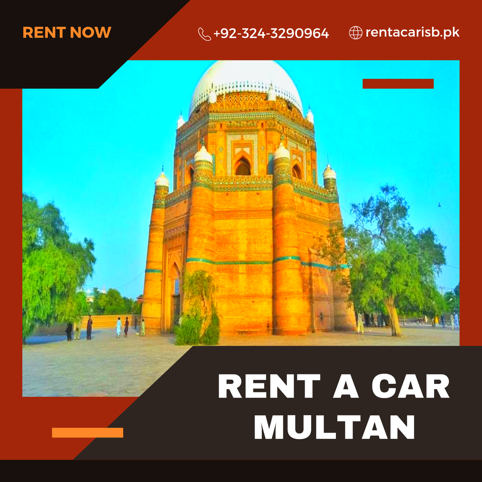 Rent a car Multan